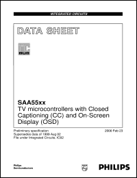 SAA5500PS/M1A/0000 Datasheet