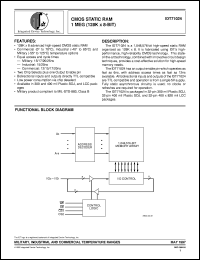 IDT71024S17LB Datasheet