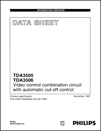 TDA3505U/V1 Datasheet
