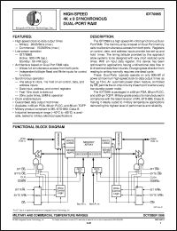 IDT7099S20PFB Datasheet