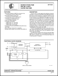 IDT71B74S8TP Datasheet
