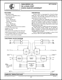 IDT71V321L25PF Datasheet