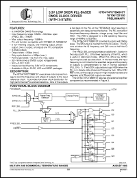 IDT74FCT388915T70PY Datasheet