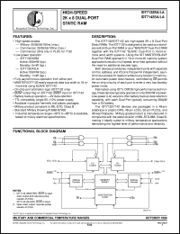 IDT7132SA25PB Datasheet