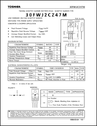 30FWJ2CZ47M Datasheet