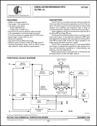 IDT7207L50P Datasheet