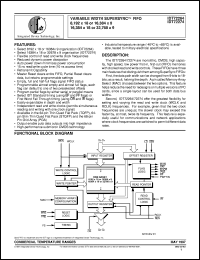 IDT72274L15TF Datasheet