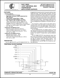 IDT74FCT16601CTPF Datasheet