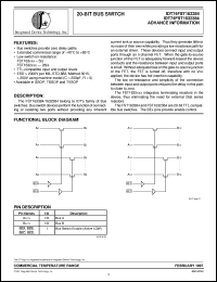 IDT74FST1632383PF Datasheet