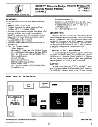 IDT77905C Datasheet