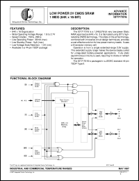 IDT71T016L200PH Datasheet