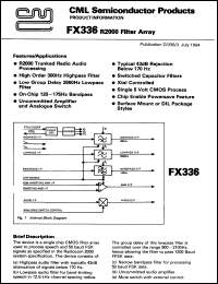 FX336J Datasheet