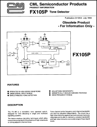 FX105P Datasheet