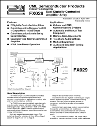 FX029J Datasheet