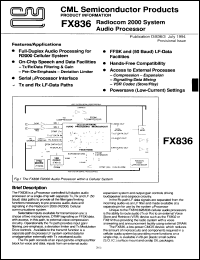 FX836J Datasheet