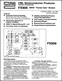 FX909AP4 Datasheet