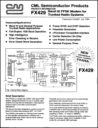 FX429AL2 Datasheet