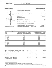 1N5401 Datasheet