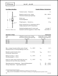 BA159 Datasheet