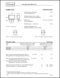 DAP208 Datasheet