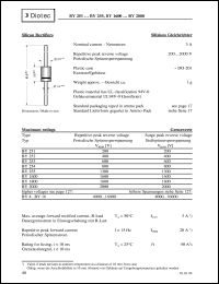 BY254 Datasheet