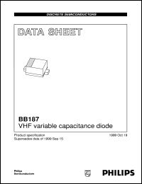 BB187 Datasheet