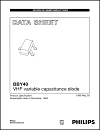 BBY40 Datasheet