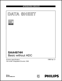 SAA4974H/V1 Datasheet