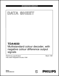 TDA4650WP/V4 Datasheet