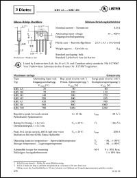 KBU4G Datasheet