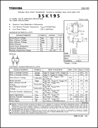 3SK195 Datasheet