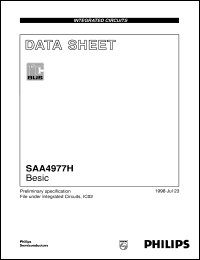 SAA4977H/V1/002 Datasheet