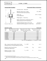 UF600G Datasheet