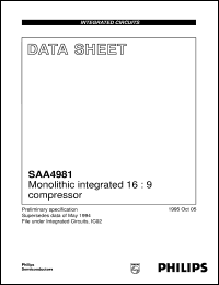 SAA4981T/V1 Datasheet