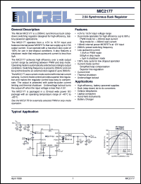 MIC2177-3.3BWM Datasheet