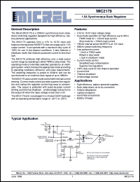 MIC2179-3.3BSM Datasheet