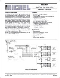 MIC2537-1BM Datasheet