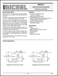 MIC2571-1BMM Datasheet
