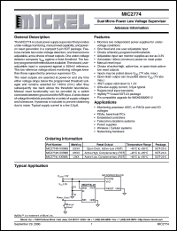 MIC2774L-XXBM5 Datasheet