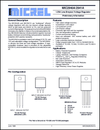 MIC2940A-3.3BT Datasheet