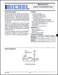 MIC4416BM4 Datasheet