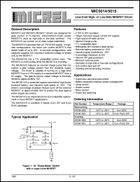MIC5014BN Datasheet