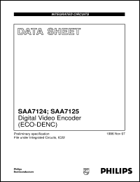 SAA7124HZ/01 Datasheet