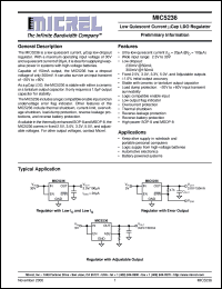 MIC5236-3.3BMM Datasheet