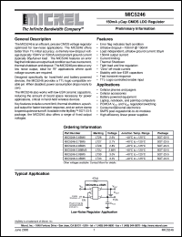 MIC5246-3.3BM5 Datasheet