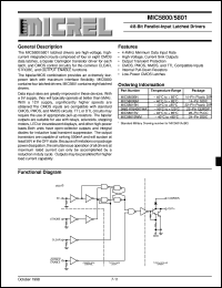 MIC5841BN Datasheet