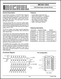 MIC5841BWM Datasheet