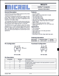 MIC6270BM5 Datasheet