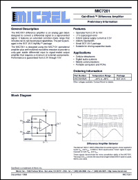 MIC7201BM5 Datasheet