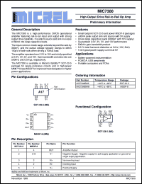MIC7300BM5 Datasheet
